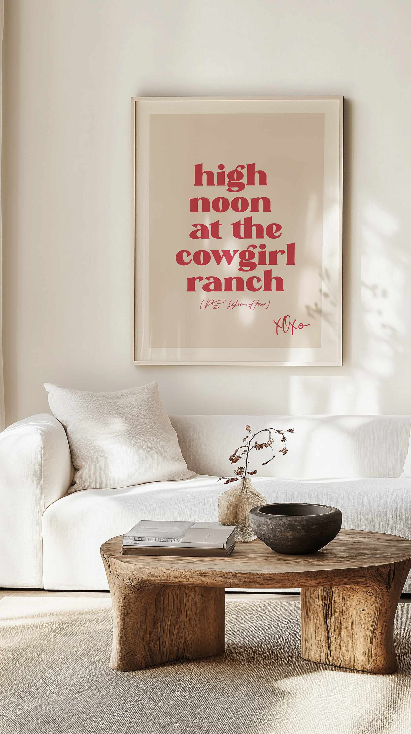 Cowgirl | Art Print from Olive et Oriel where you can shop wallpaper and artworks online