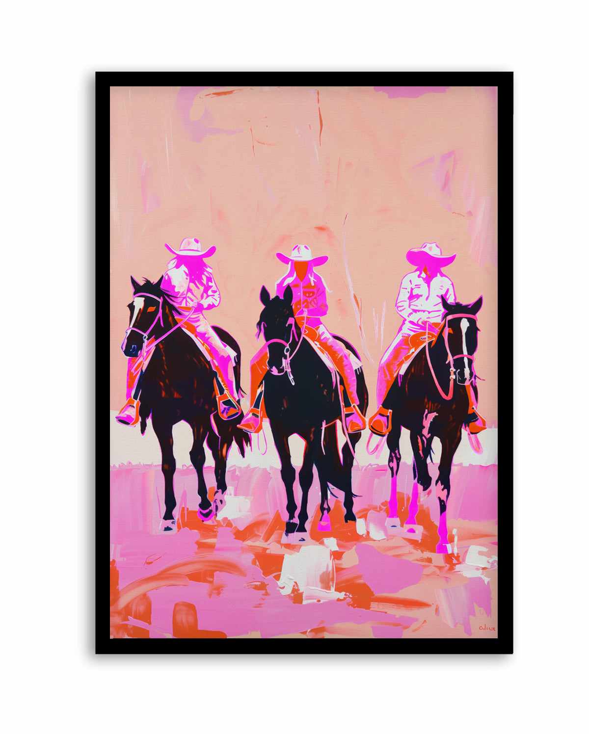 Cowgirl Party | Art Print