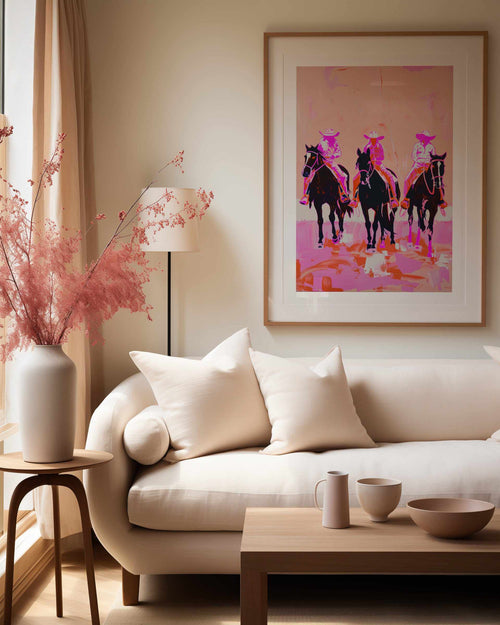 Cowgirl Party | Art Print