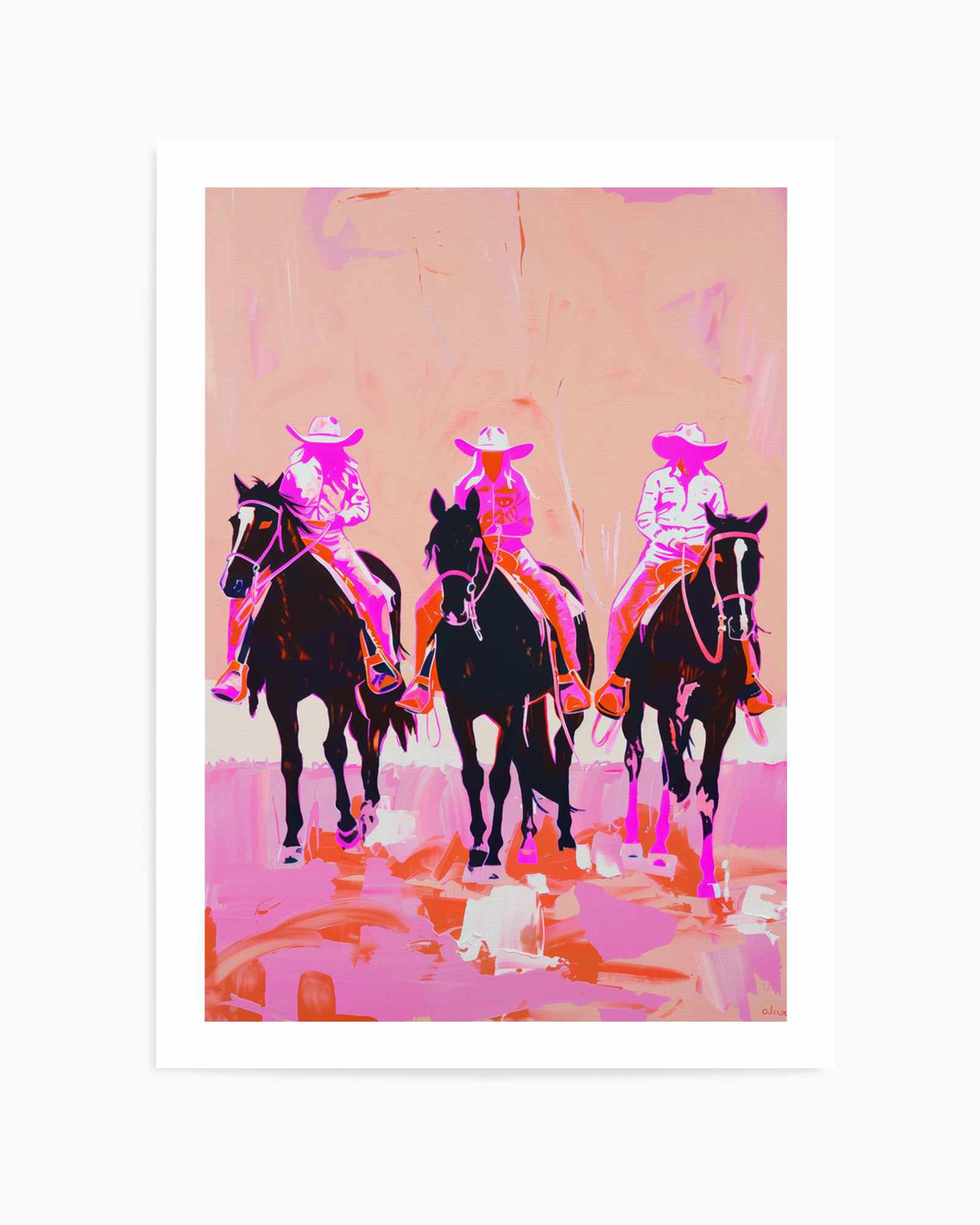 Cowgirl Party | Art Print