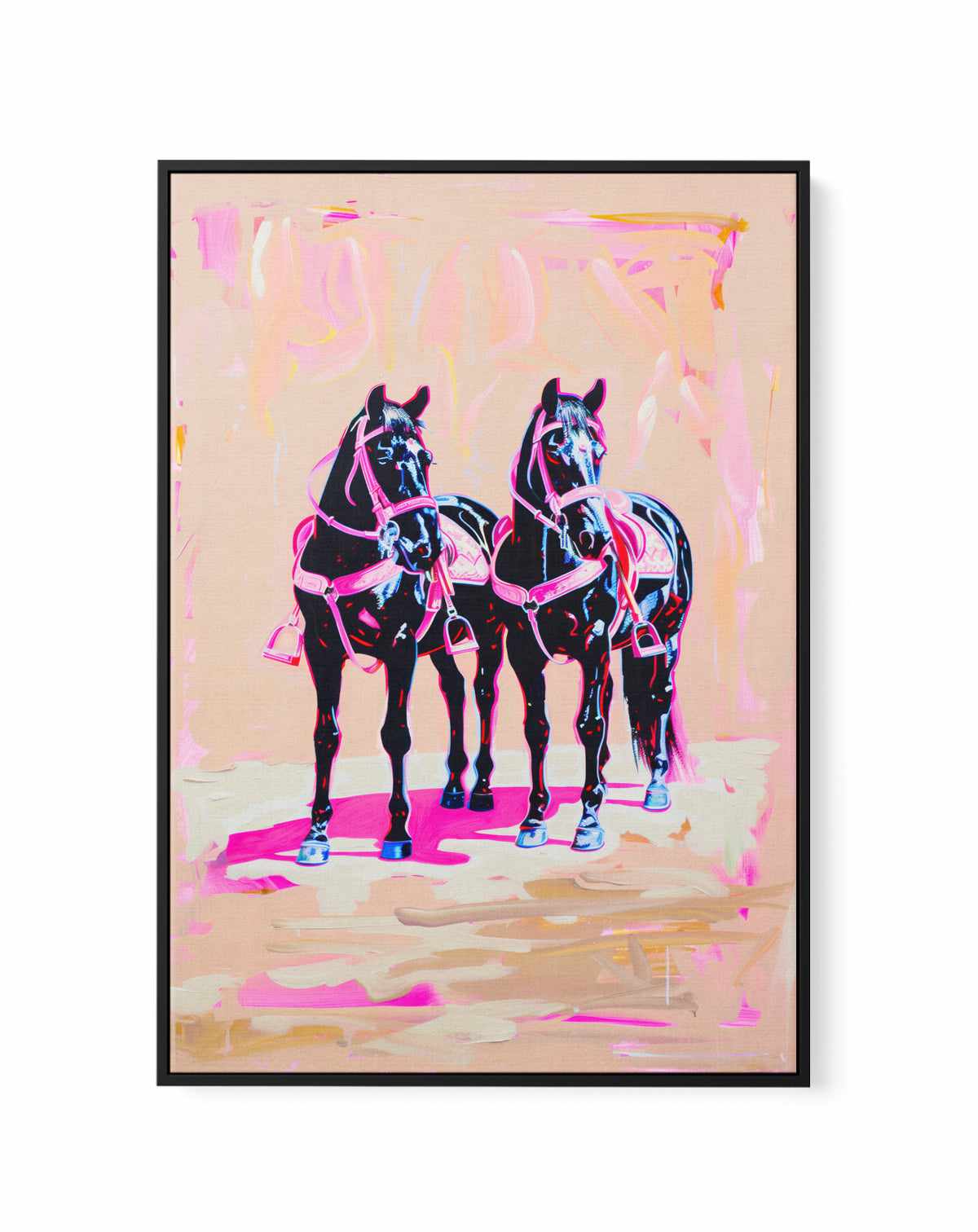 Cowgirl Quarters No IV | Framed Canvas Art Print