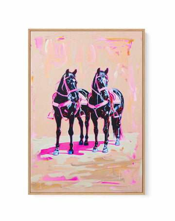 Cowgirl Quarters No IV | Framed Canvas Art Print from Olive et Oriel where you can shop wallpaper and artworks online