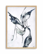 Crane II by Design Fabrikken Art Print
