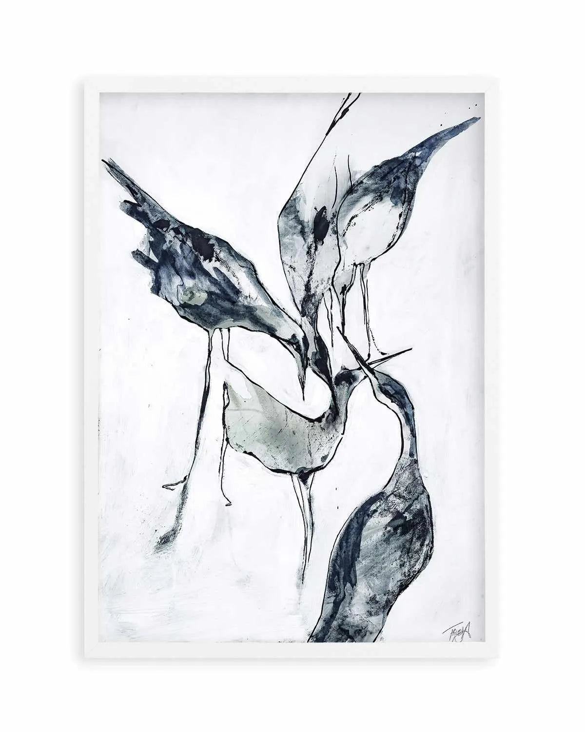 Crane II by Design Fabrikken Art Print from Olive et Oriel where you can shop wallpaper and artworks online