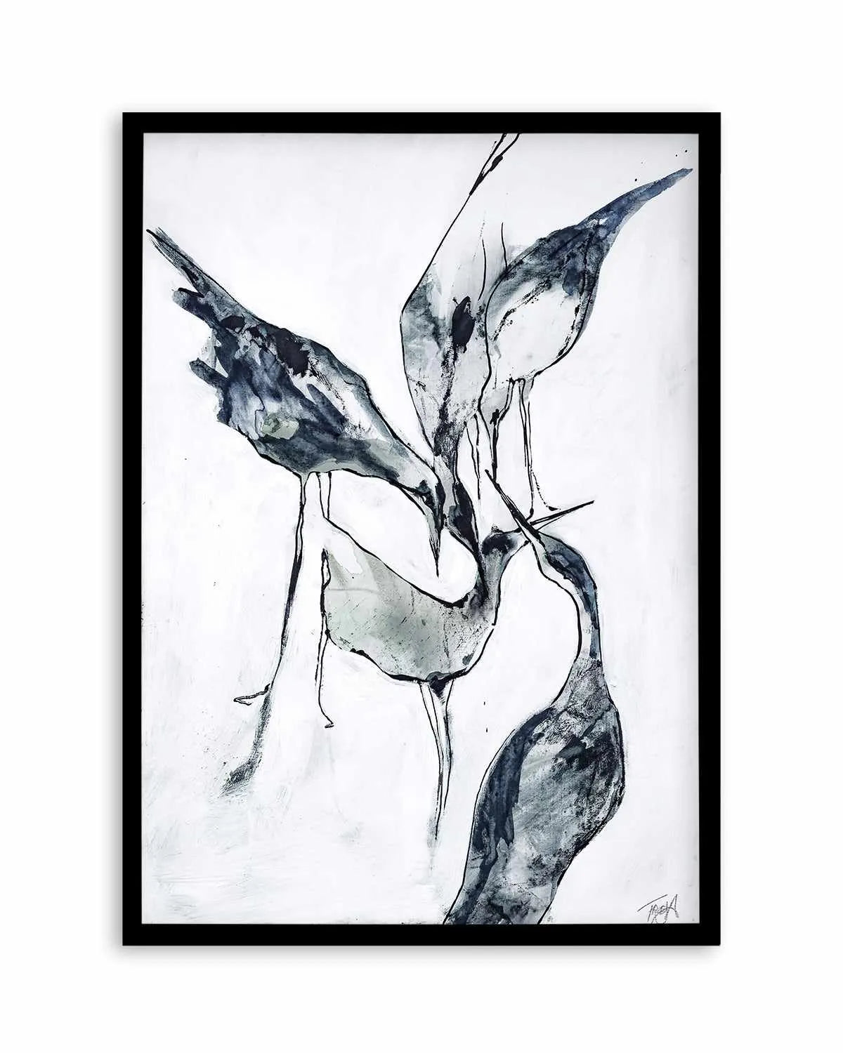 Crane II by Design Fabrikken Art Print from Olive et Oriel where you can shop wallpaper and artworks online
