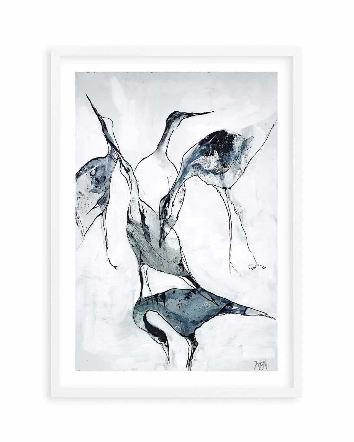 Crane I by Design Fabrikken Art Print from Olive et Oriel where you can shop wallpaper and artworks online