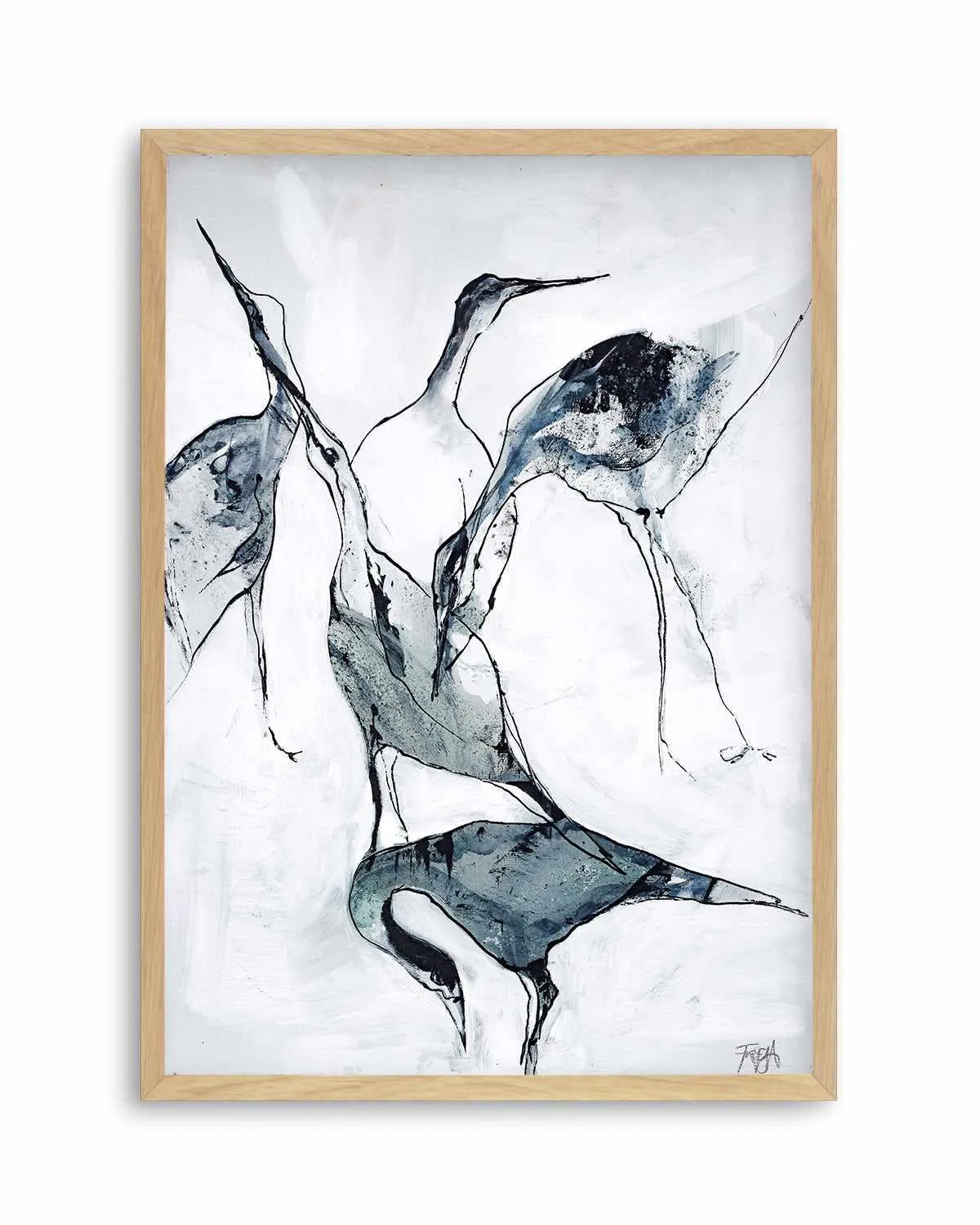 Crane I by Design Fabrikken Art Print from Olive et Oriel where you can shop wallpaper and artworks online