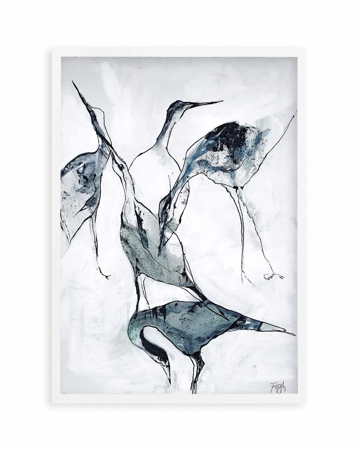 Crane I by Design Fabrikken Art Print from Olive et Oriel where you can shop wallpaper and artworks online