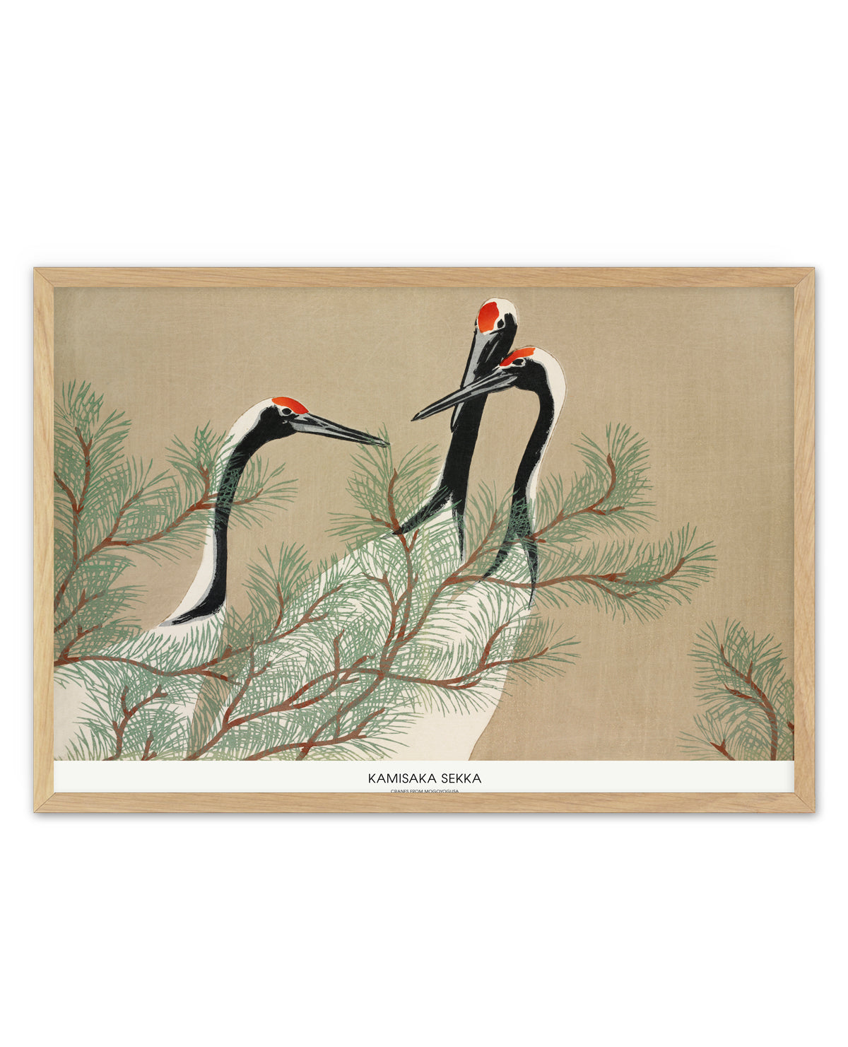 Cranes From Momoyogusa | Art Print