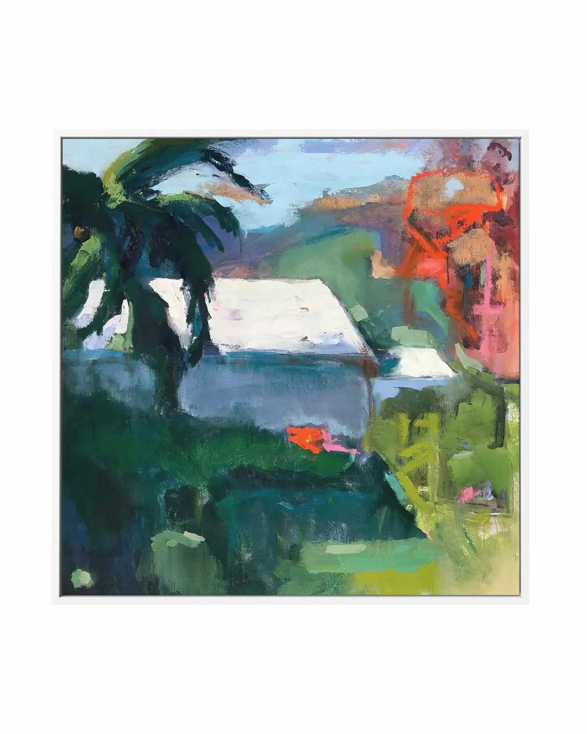 Crazy KW by Page Pearson Railsback | Framed Canvas Art Print from Olive et Oriel where you can shop wallpaper and artworks online