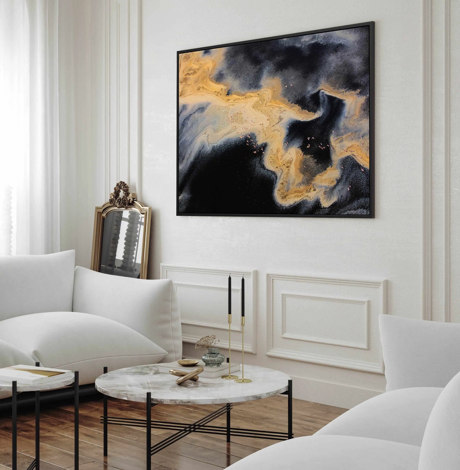 Cream by Phillip Chang | Framed Canvas Art Print from Olive et Oriel where you can shop wallpaper and artworks online