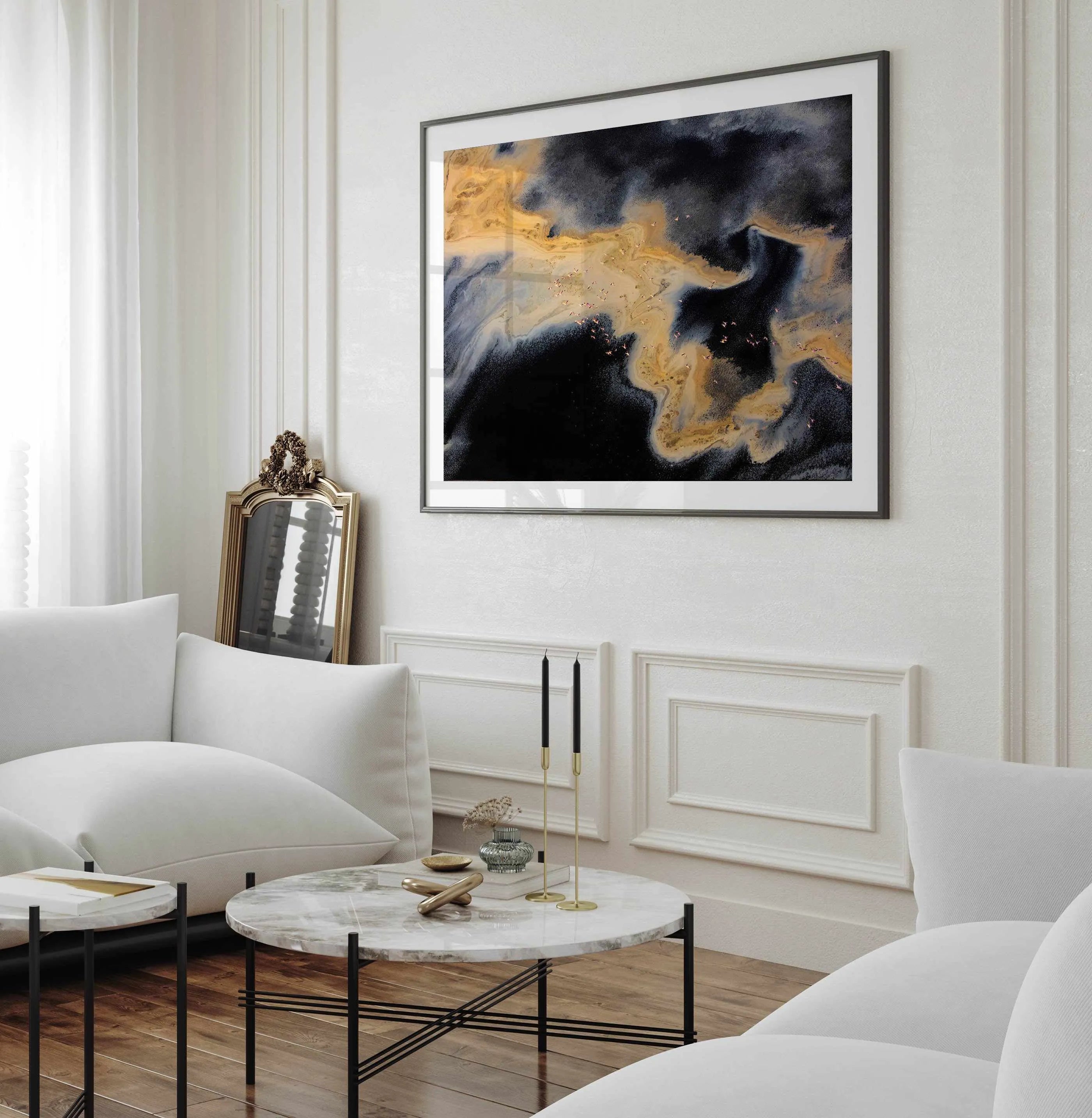 Cream by Phillip Chang Art Print from Olive et Oriel where you can shop wallpaper and artworks online