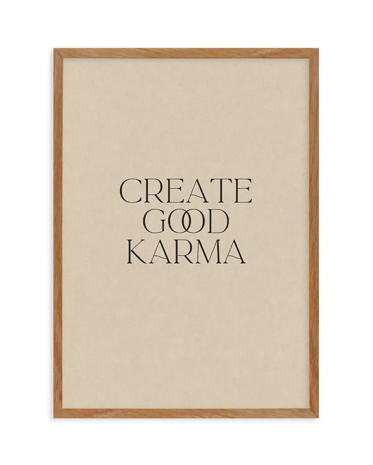 Create Good Karma Art Print-Buy-Bohemian-Wall-Art-Print-And-Boho-Pictures-from-Olive-et-Oriel-Bohemian-Wall-Art-Print-And-Boho-Pictures-And-Also-Boho-Abstract-Art-Paintings-On-Canvas-For-A-Girls-Bedroom-Wall-Decor-Collection-of-Boho-Style-Feminine-Art-Poster-and-Framed-Artwork-Update-Your-Home-Decorating-Style-With-These-Beautiful-Wall-Art-Prints-Australia