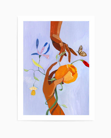 Creepers by Arty Guava | Art Print from Olive et Oriel where you can shop wallpaper and artworks online