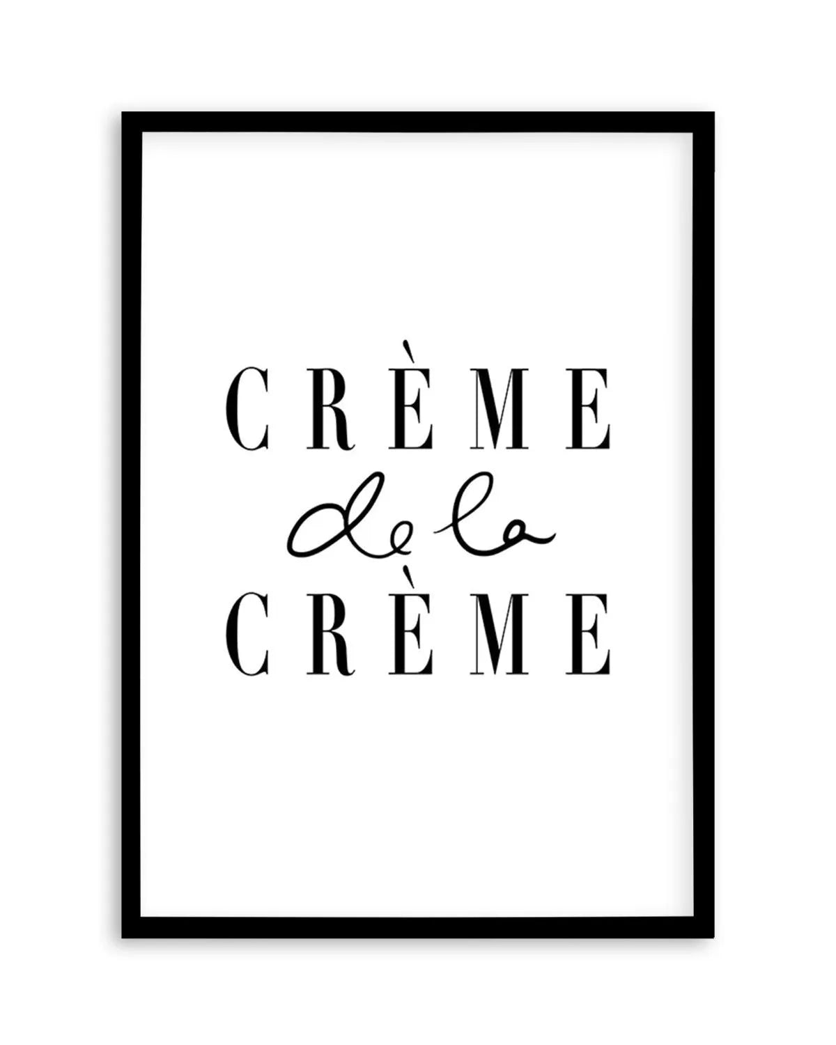 Creme de la Creme from Olive et Oriel where you can shop wallpaper and artworks online