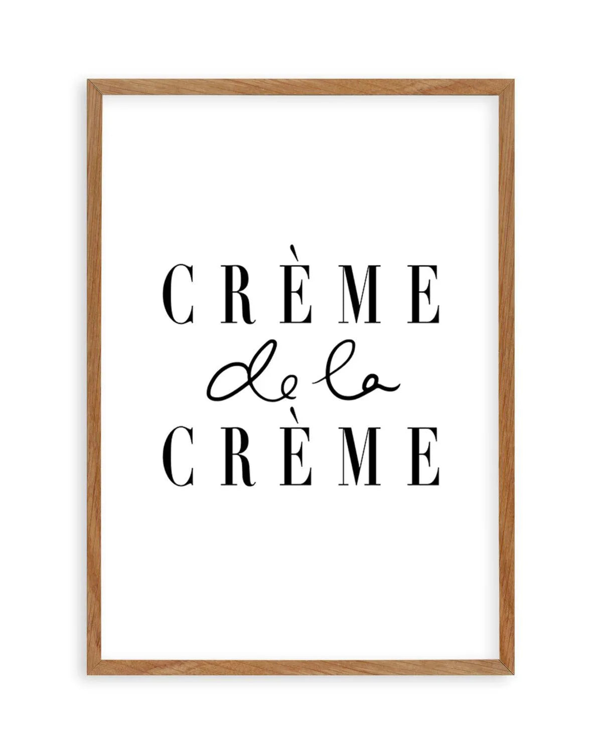 Creme de la Creme from Olive et Oriel where you can shop wallpaper and artworks online