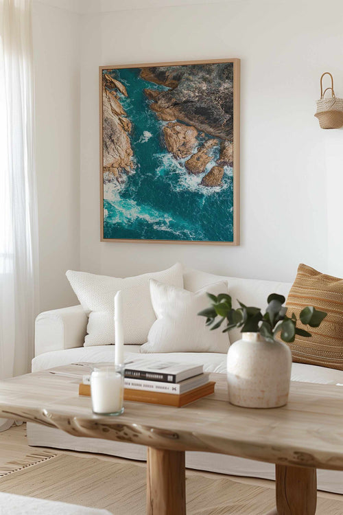 Kianinny Bleue | Tathra | Framed Canvas Art Print