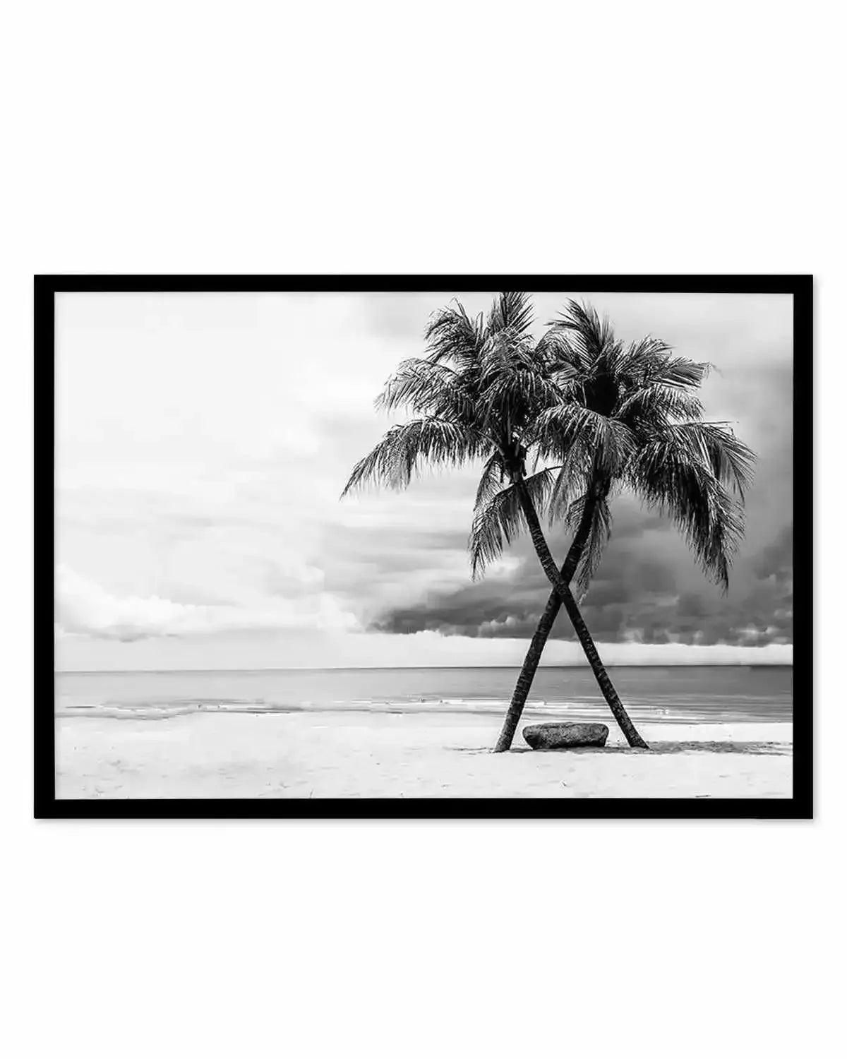Crossed Palms Art Print from Olive et Oriel where you can shop wallpaper and artworks online