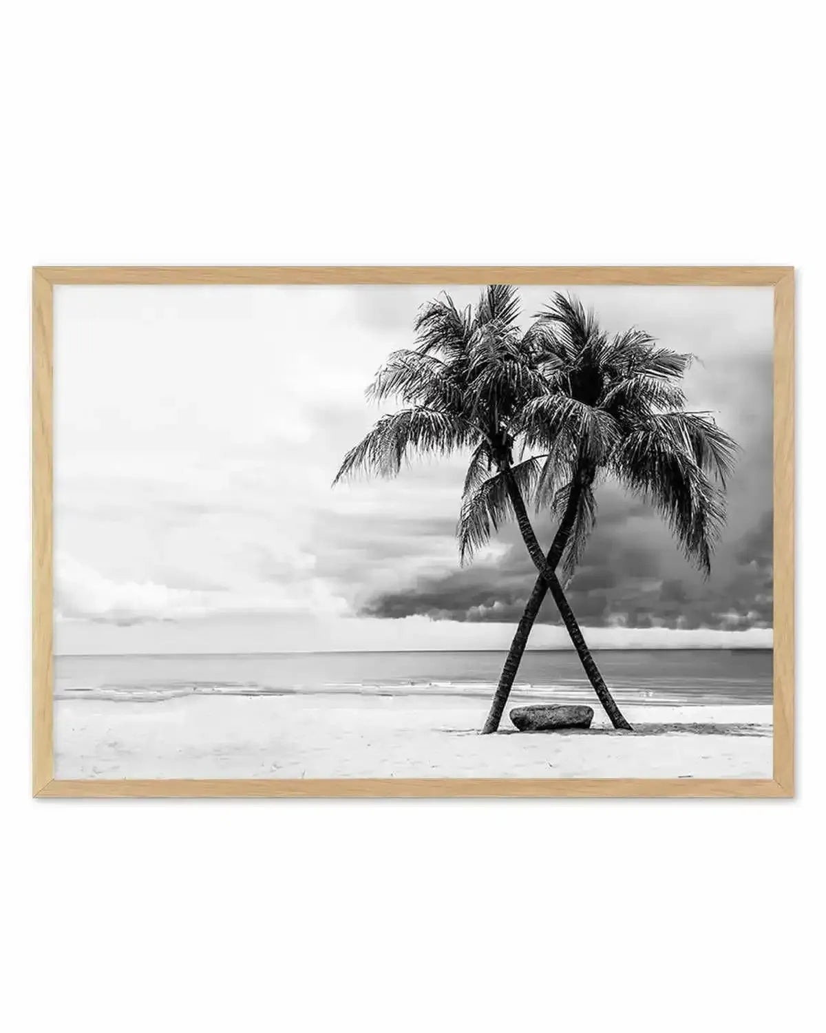 Crossed Palms Art Print from Olive et Oriel where you can shop wallpaper and artworks online
