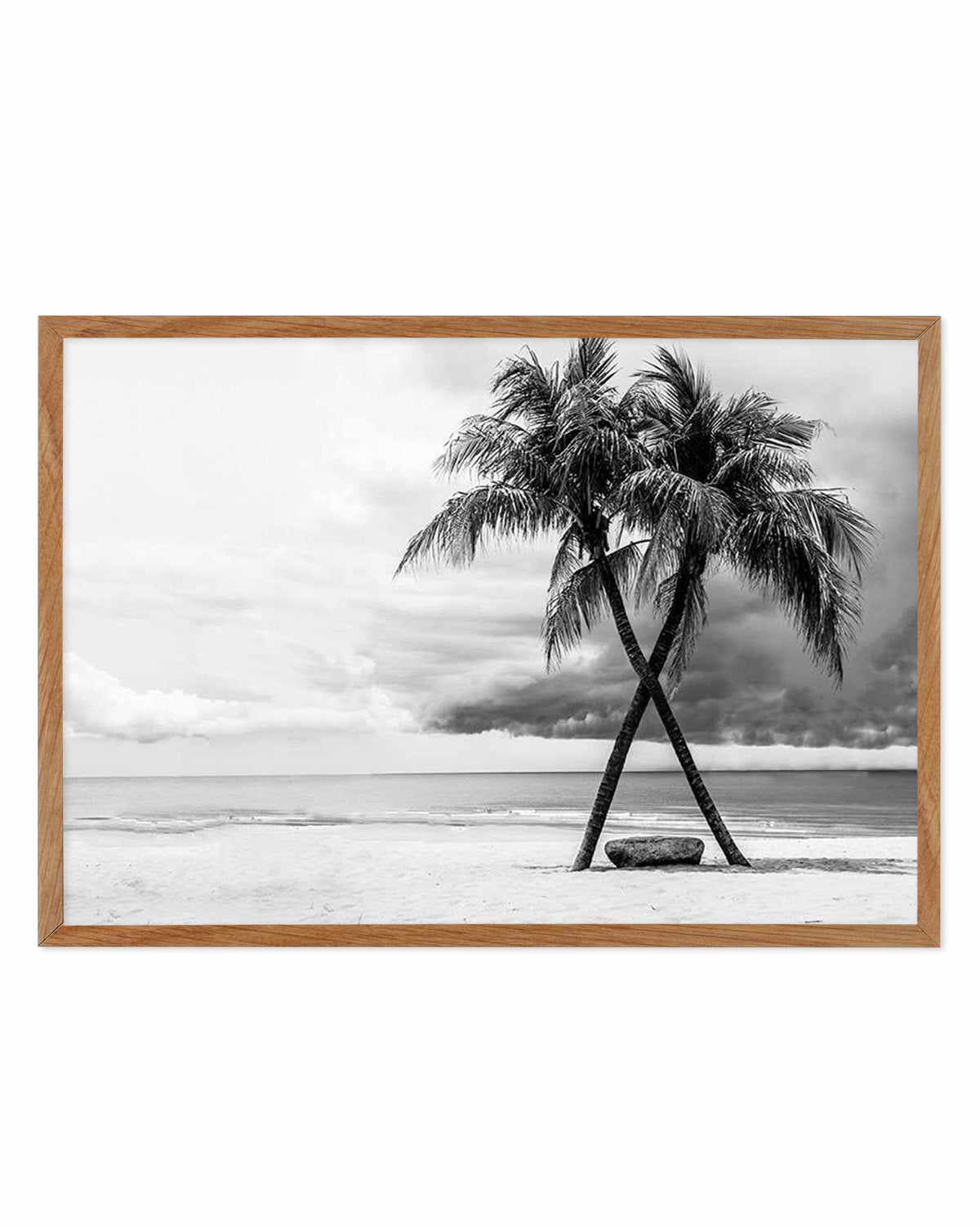 Crossed Palms Art Print