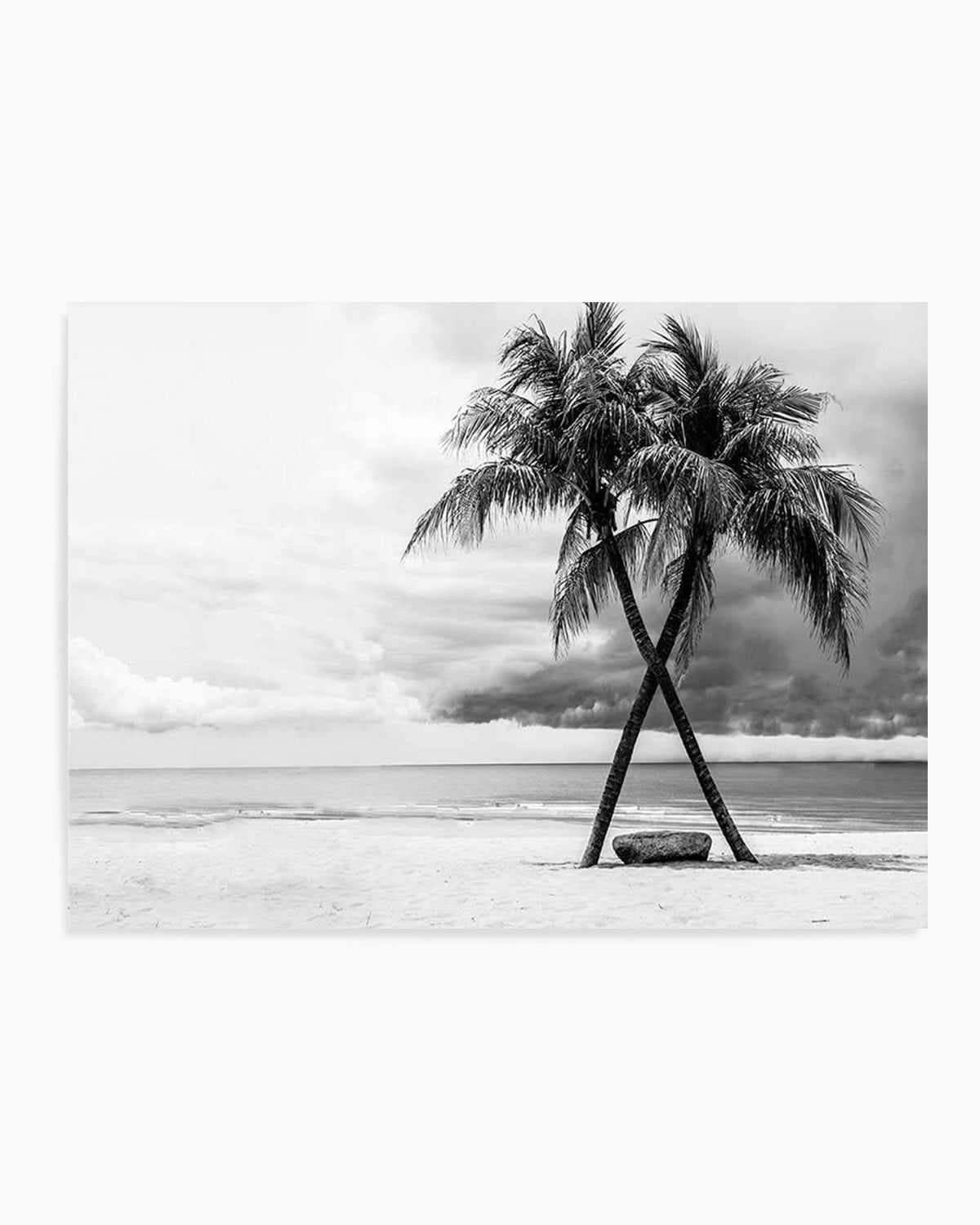 Crossed Palms Art Print