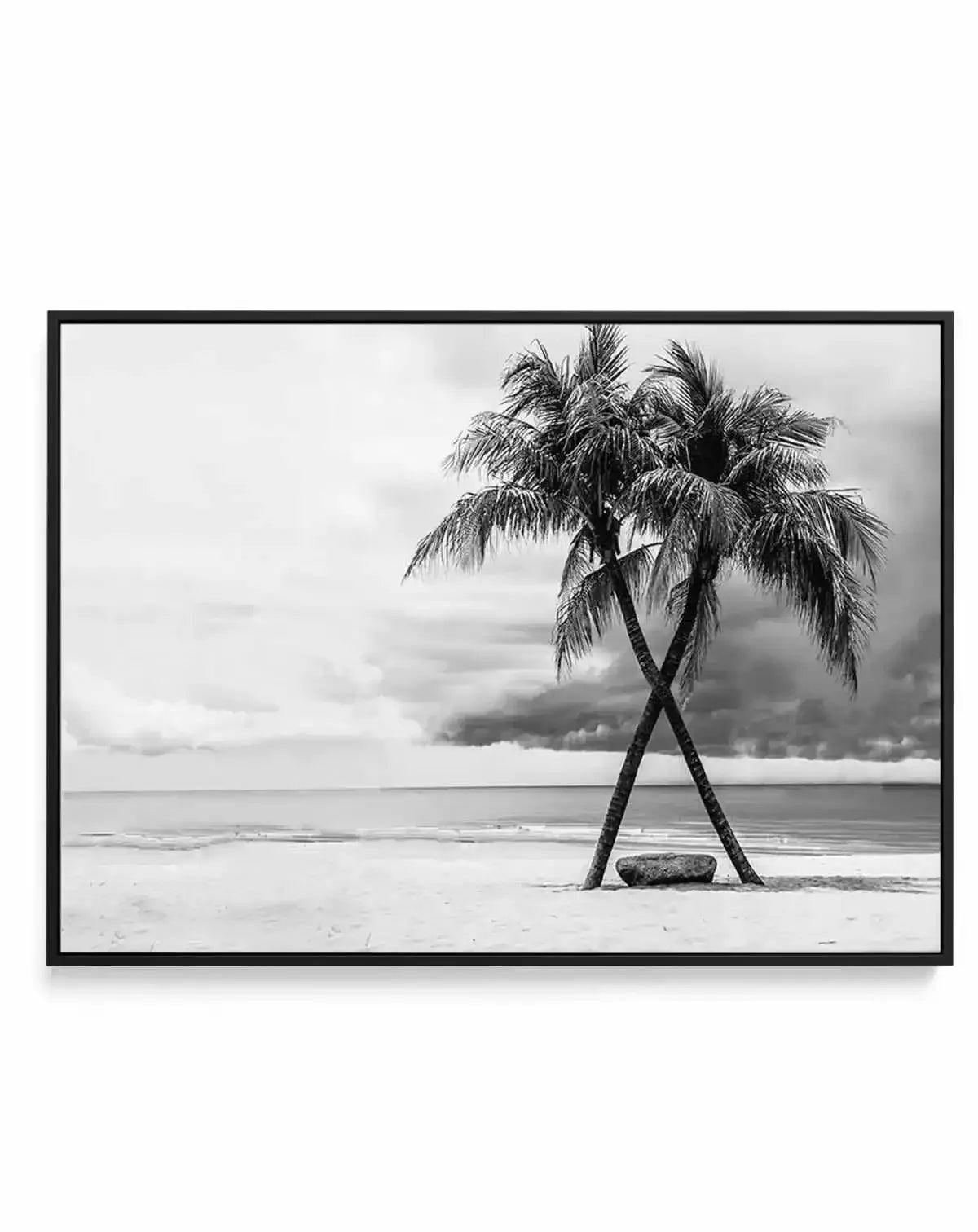 Crossed Palms | Framed Canvas-CANVAS-You can shop wall art online with Olive et Oriel for everything from abstract art to fun kids wall art. Our beautiful modern art prints and canvas art are available from large canvas prints to wall art paintings and our proudly Australian artwork collection offers only the highest quality framed large wall art and canvas art Australia - You can buy fashion photography prints or Hampton print posters and paintings on canvas from Olive et Oriel and have them de