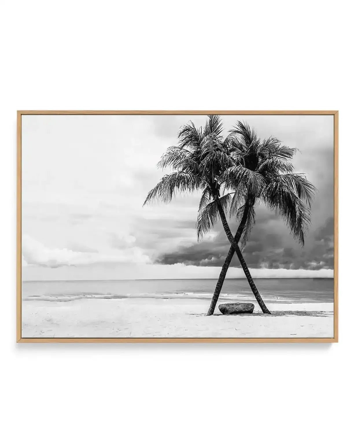 Crossed Palms | Framed Canvas-CANVAS-You can shop wall art online with Olive et Oriel for everything from abstract art to fun kids wall art. Our beautiful modern art prints and canvas art are available from large canvas prints to wall art paintings and our proudly Australian artwork collection offers only the highest quality framed large wall art and canvas art Australia - You can buy fashion photography prints or Hampton print posters and paintings on canvas from Olive et Oriel and have them de