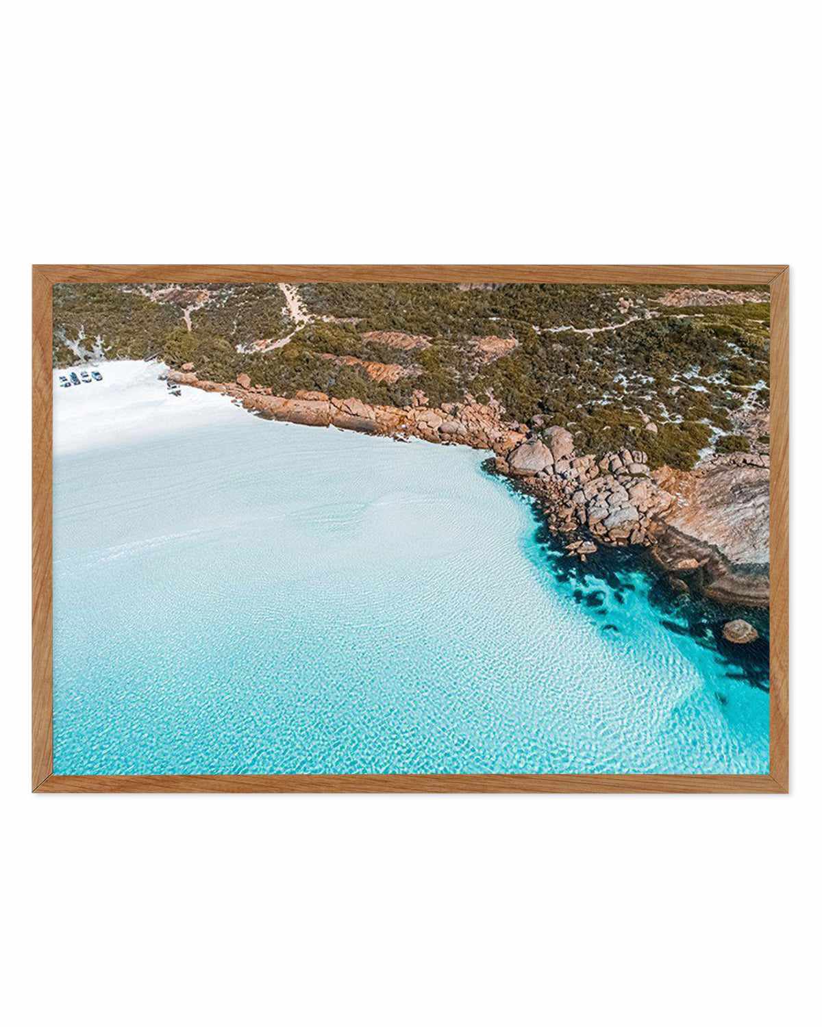 Crystal Waters | Wharton Beach Art Print