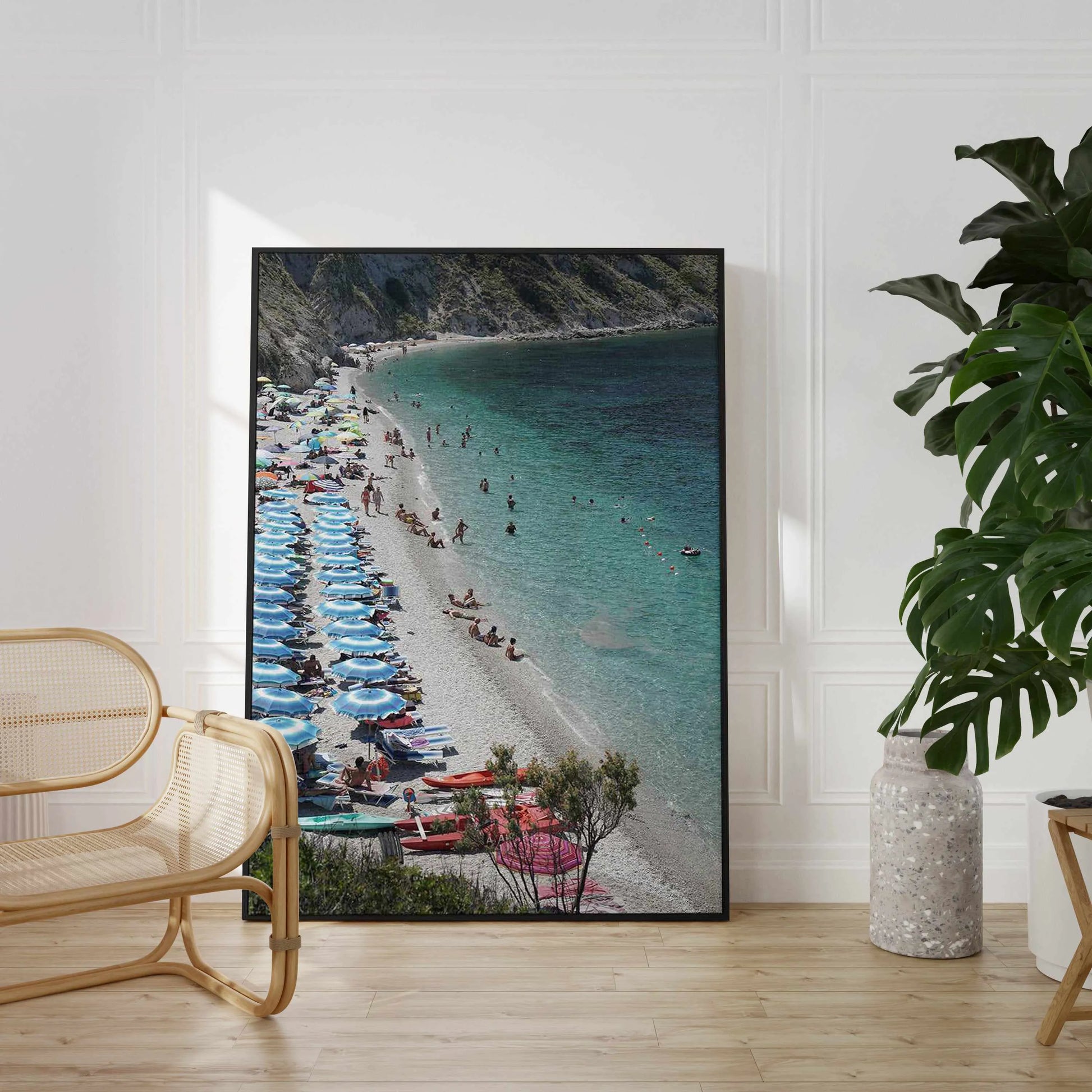 Crystal Waters by Renee Rae | Framed Canvas Art Print from Olive et Oriel where you can shop wallpaper and artworks online