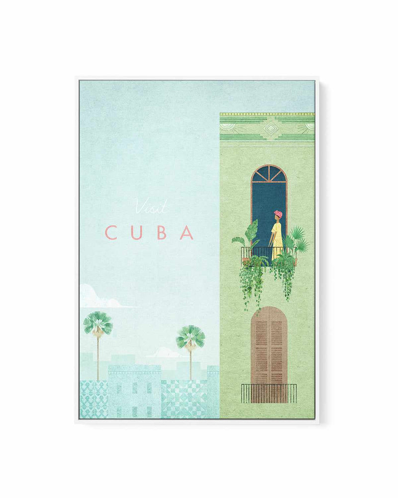 Cuba by Henry Rivers | Framed Canvas Art Print