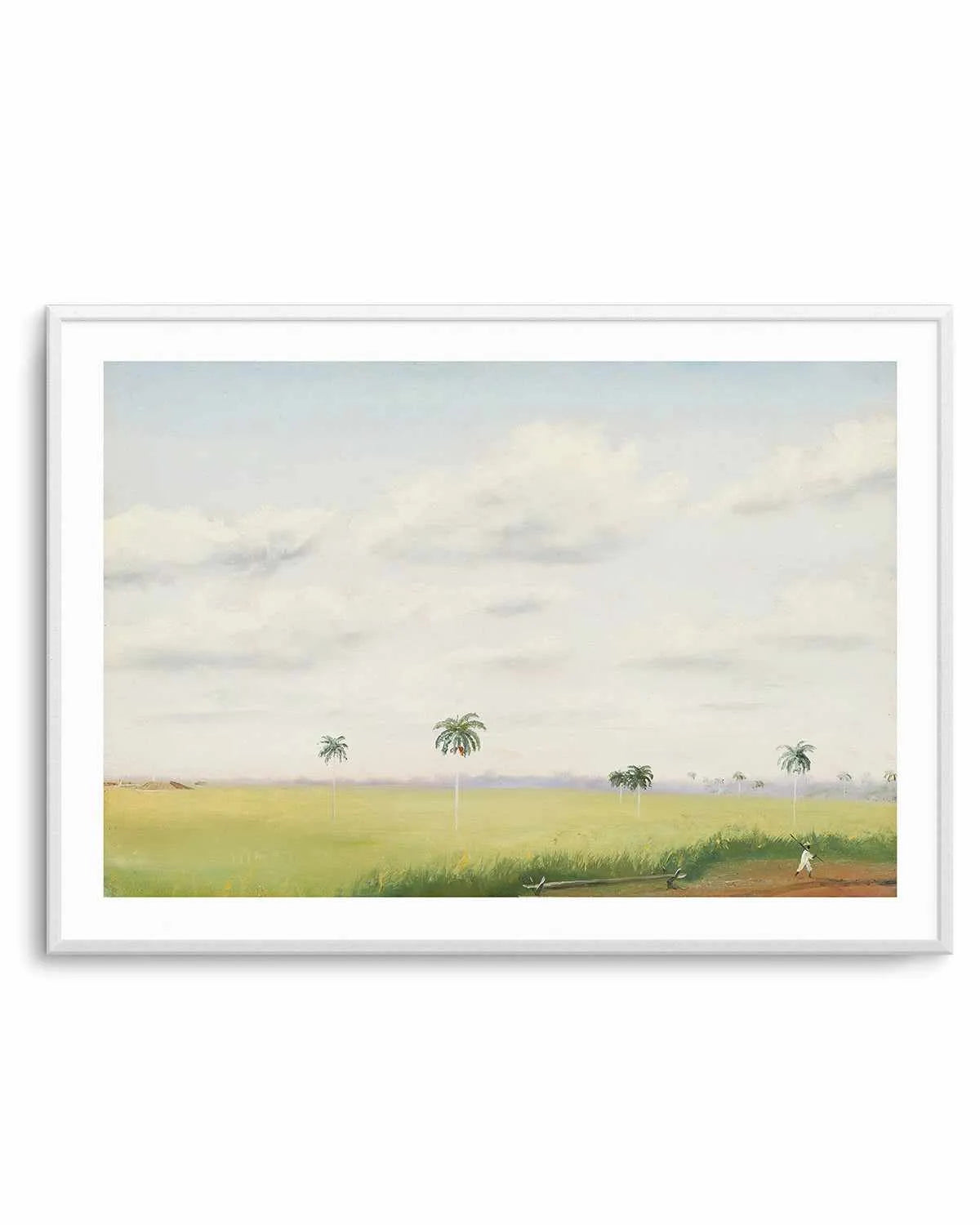 Cuban Farmer Vintage Painting Art Print from Olive et Oriel where you can shop wallpaper and artworks online