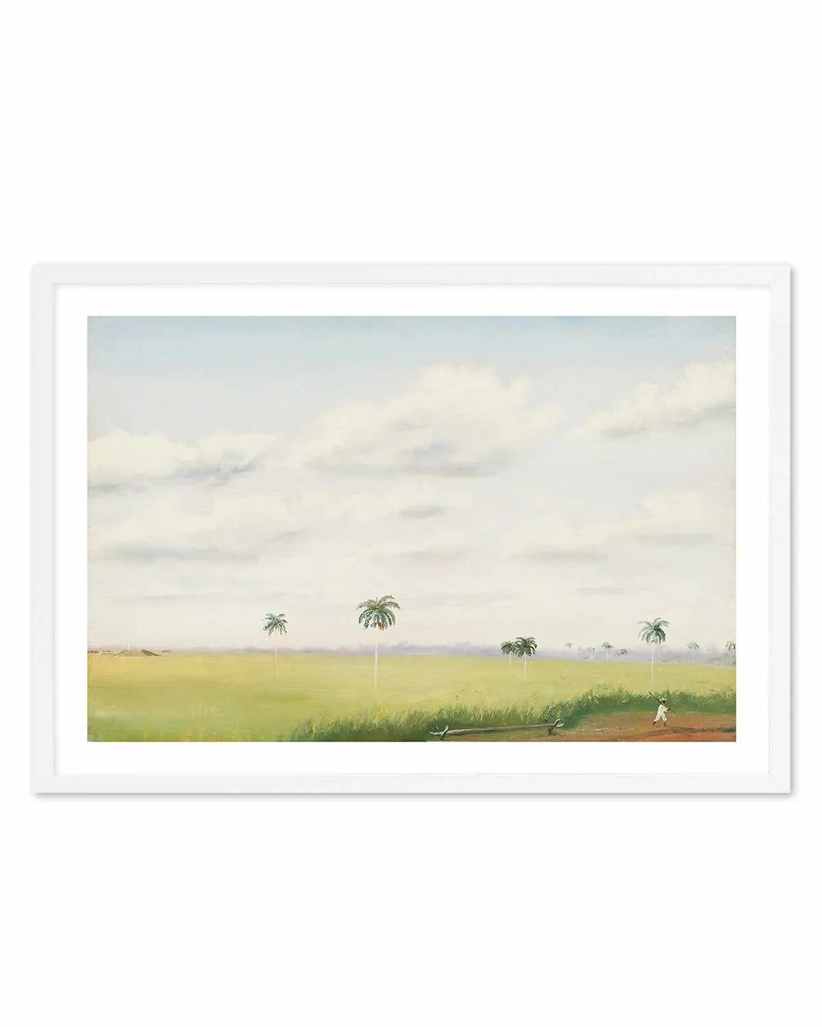 Cuban Farmer Vintage Painting Art Print from Olive et Oriel where you can shop wallpaper and artworks online