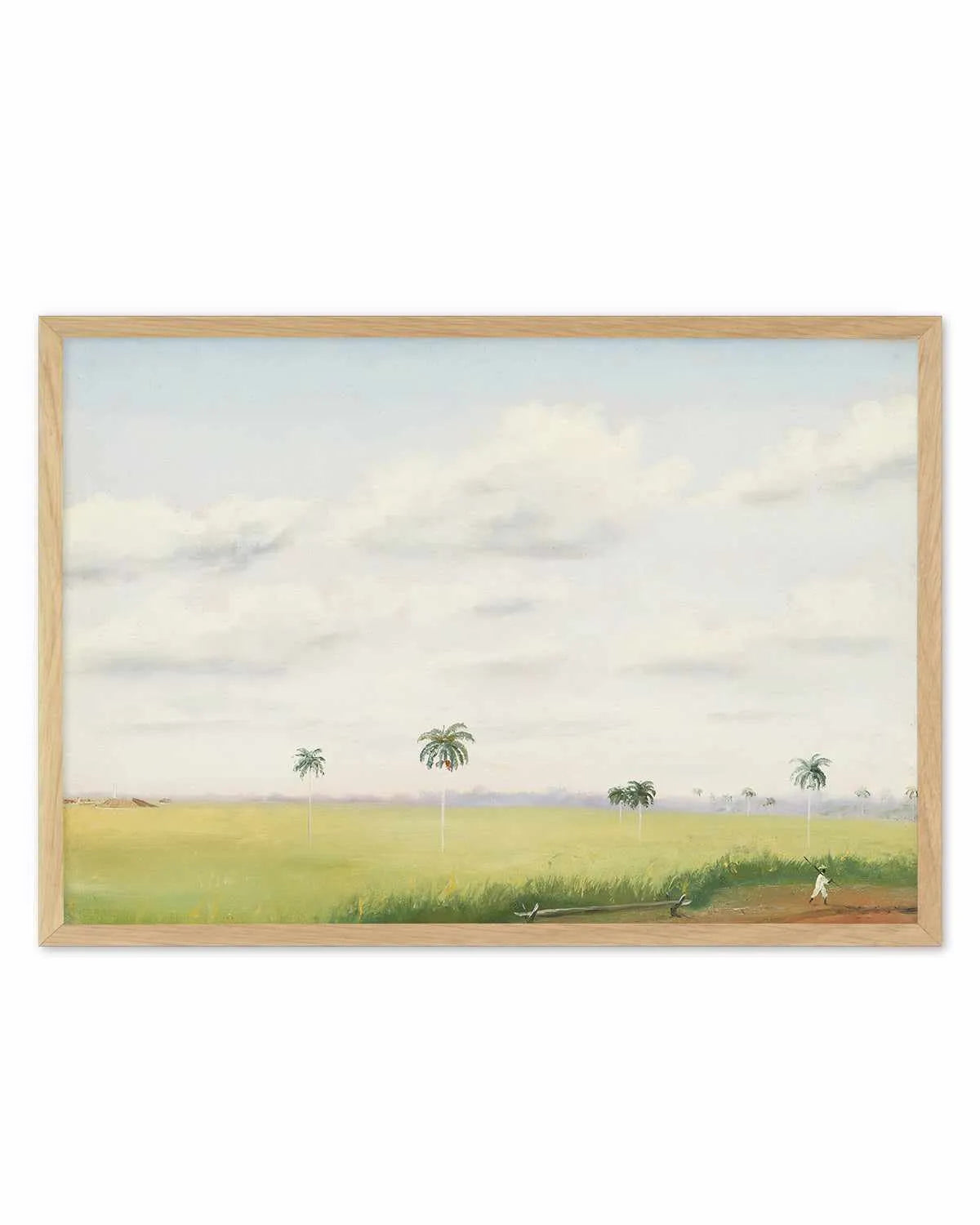 Cuban Farmer Vintage Painting Art Print from Olive et Oriel where you can shop wallpaper and artworks online