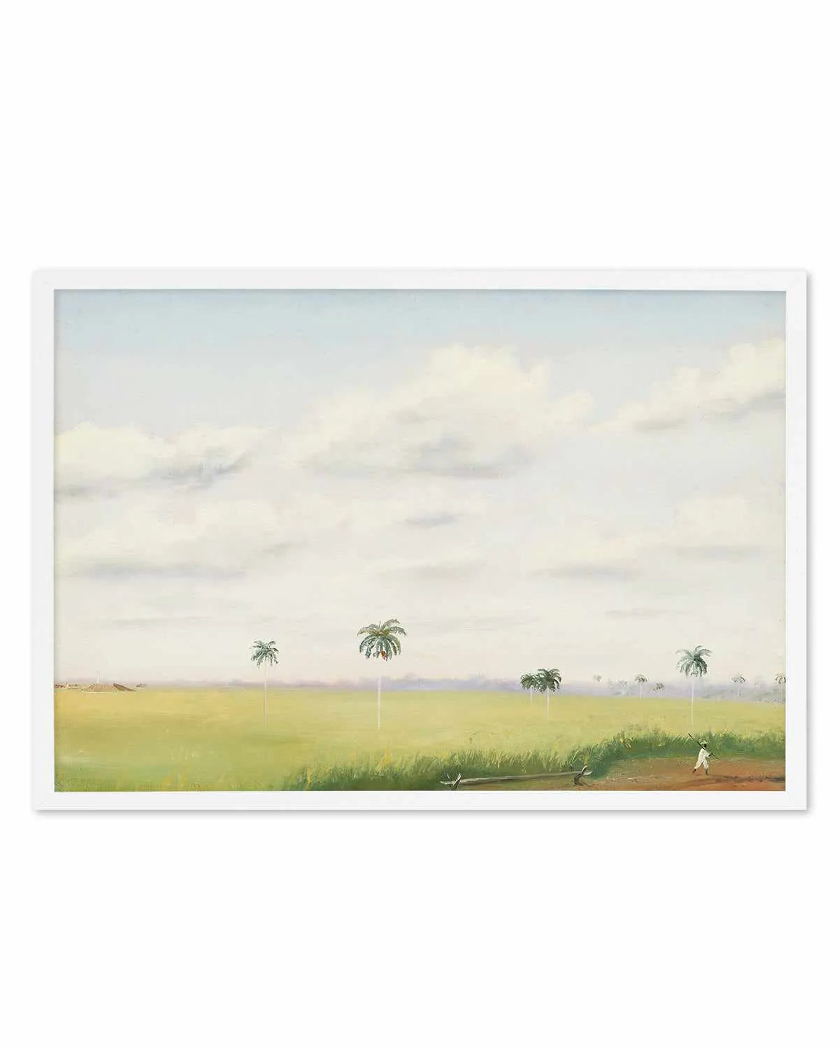 Cuban Farmer Vintage Painting Art Print from Olive et Oriel where you can shop wallpaper and artworks online