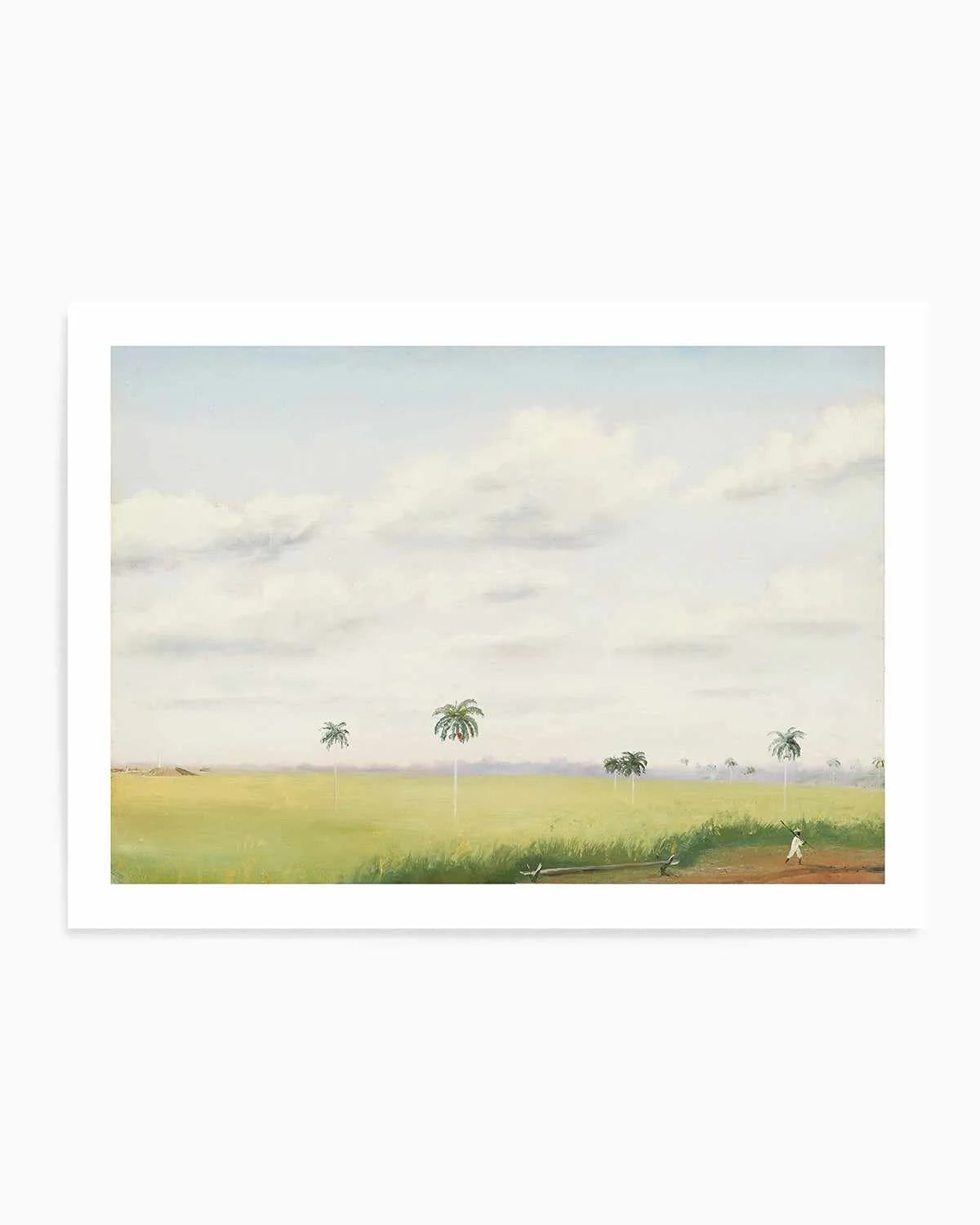 Cuban Farmer Vintage Painting Art Print from Olive et Oriel where you can shop wallpaper and artworks online