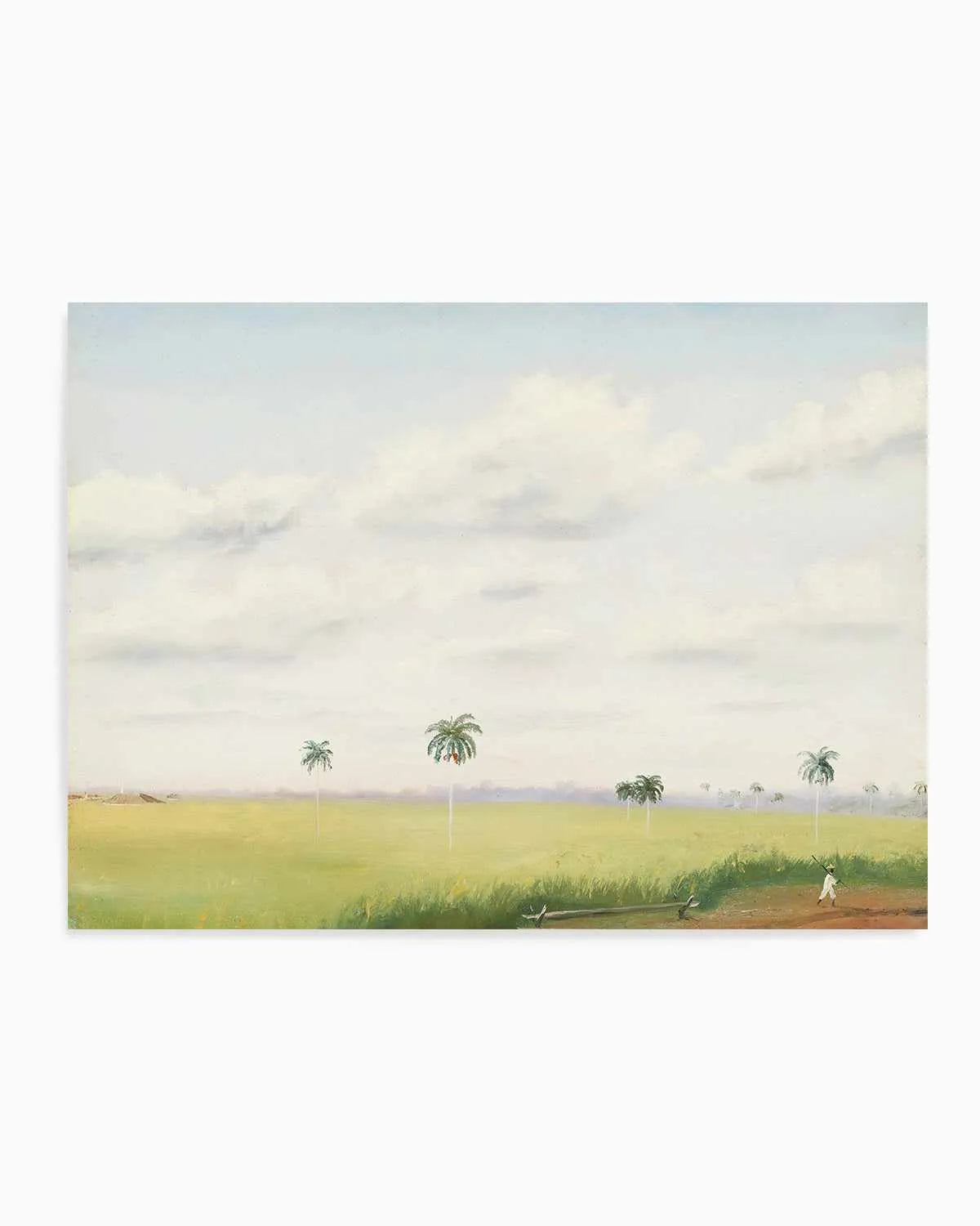 Cuban Farmer Vintage Painting Art Print from Olive et Oriel where you can shop wallpaper and artworks online