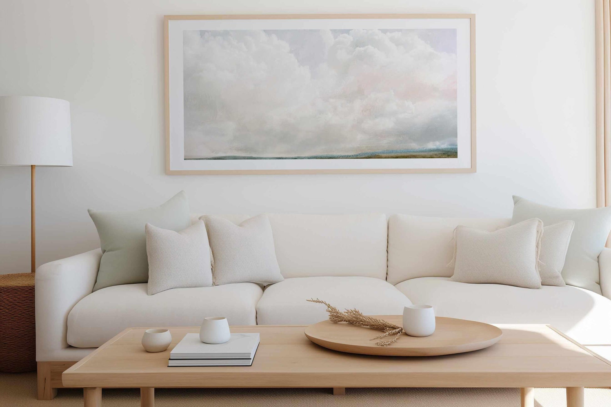 Cumulus by Dan Hobday | Panoramic Art Print from Olive et Oriel where you can shop wallpaper and artworks online