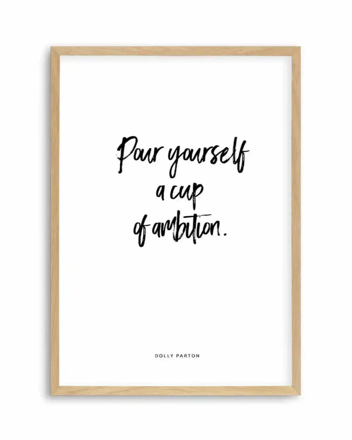 Cup Of Ambition Art Print from Olive et Oriel where you can shop wallpaper and artworks online