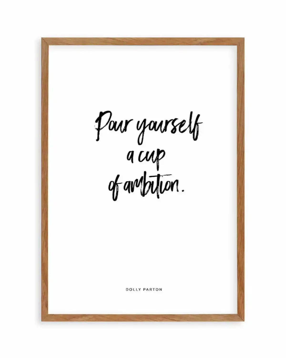 Cup Of Ambition Art Print from Olive et Oriel where you can shop wallpaper and artworks online