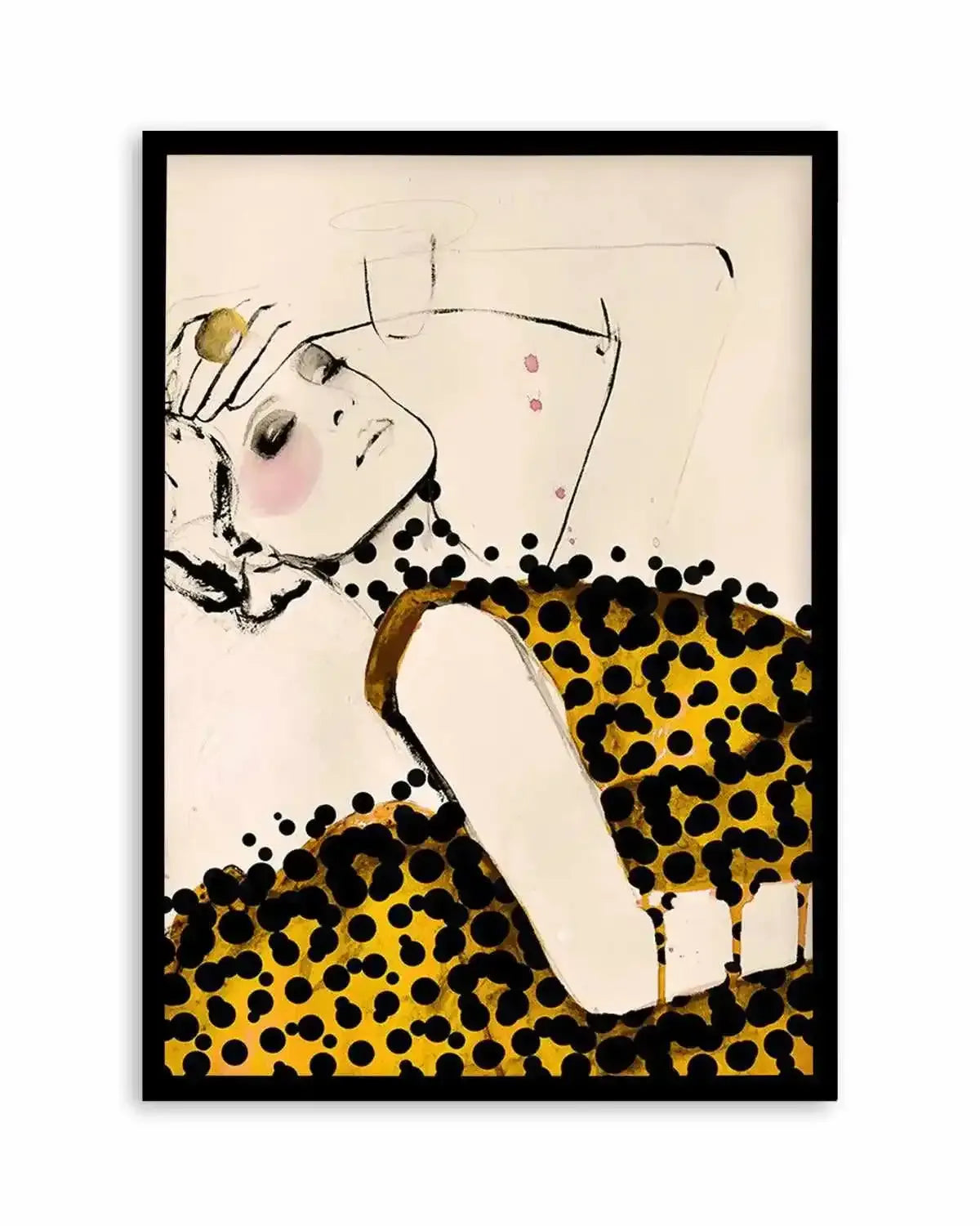 Current by Leigh Viner Art Print from Olive et Oriel where you can shop wallpaper and artworks online