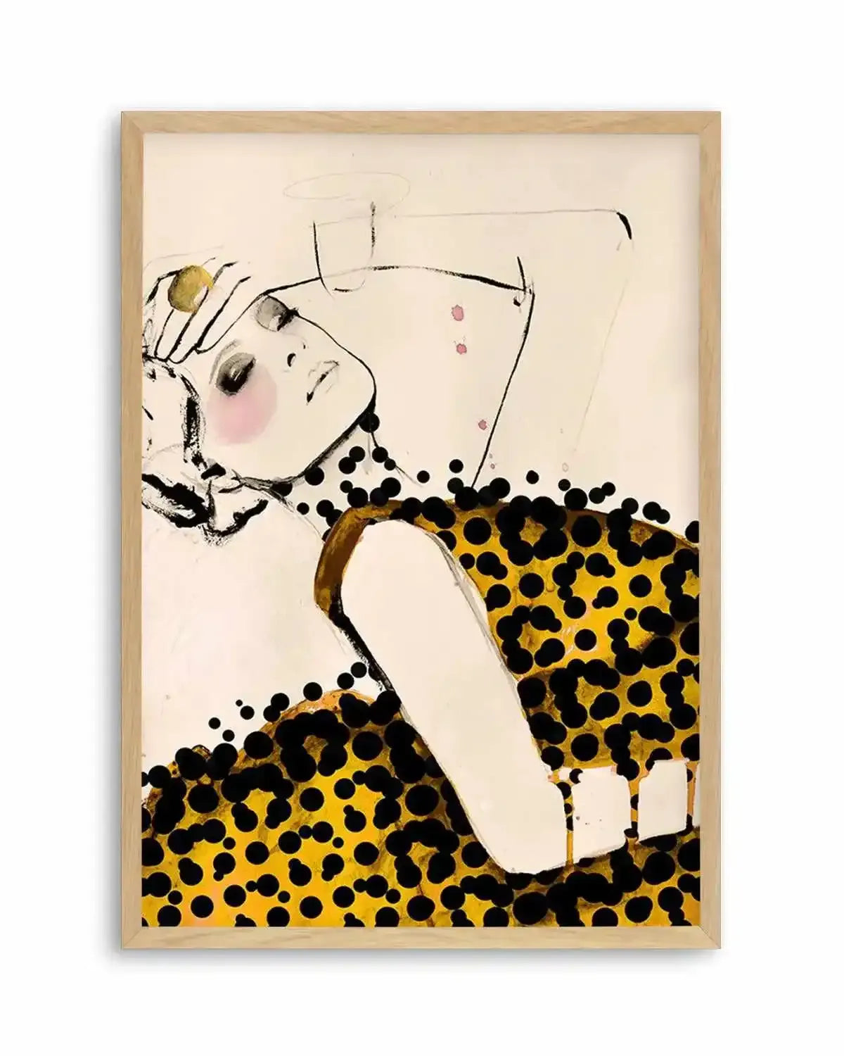 Current by Leigh Viner Art Print from Olive et Oriel where you can shop wallpaper and artworks online