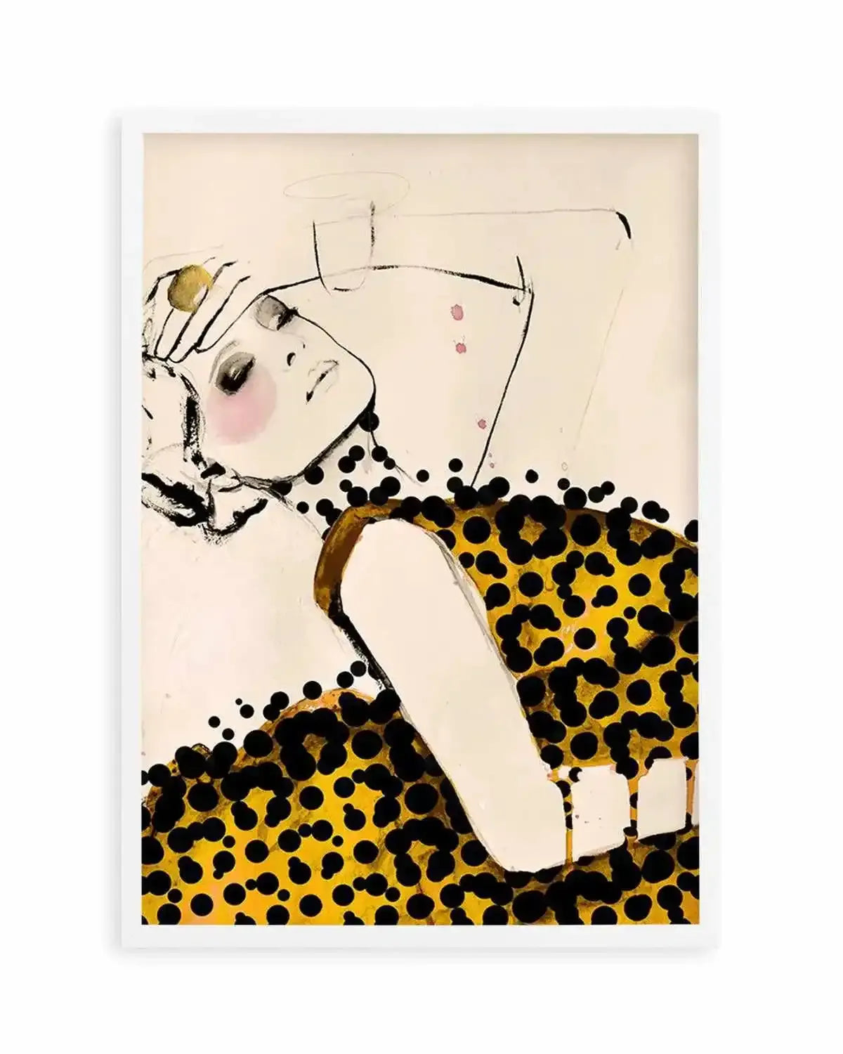 Current by Leigh Viner Art Print from Olive et Oriel where you can shop wallpaper and artworks online