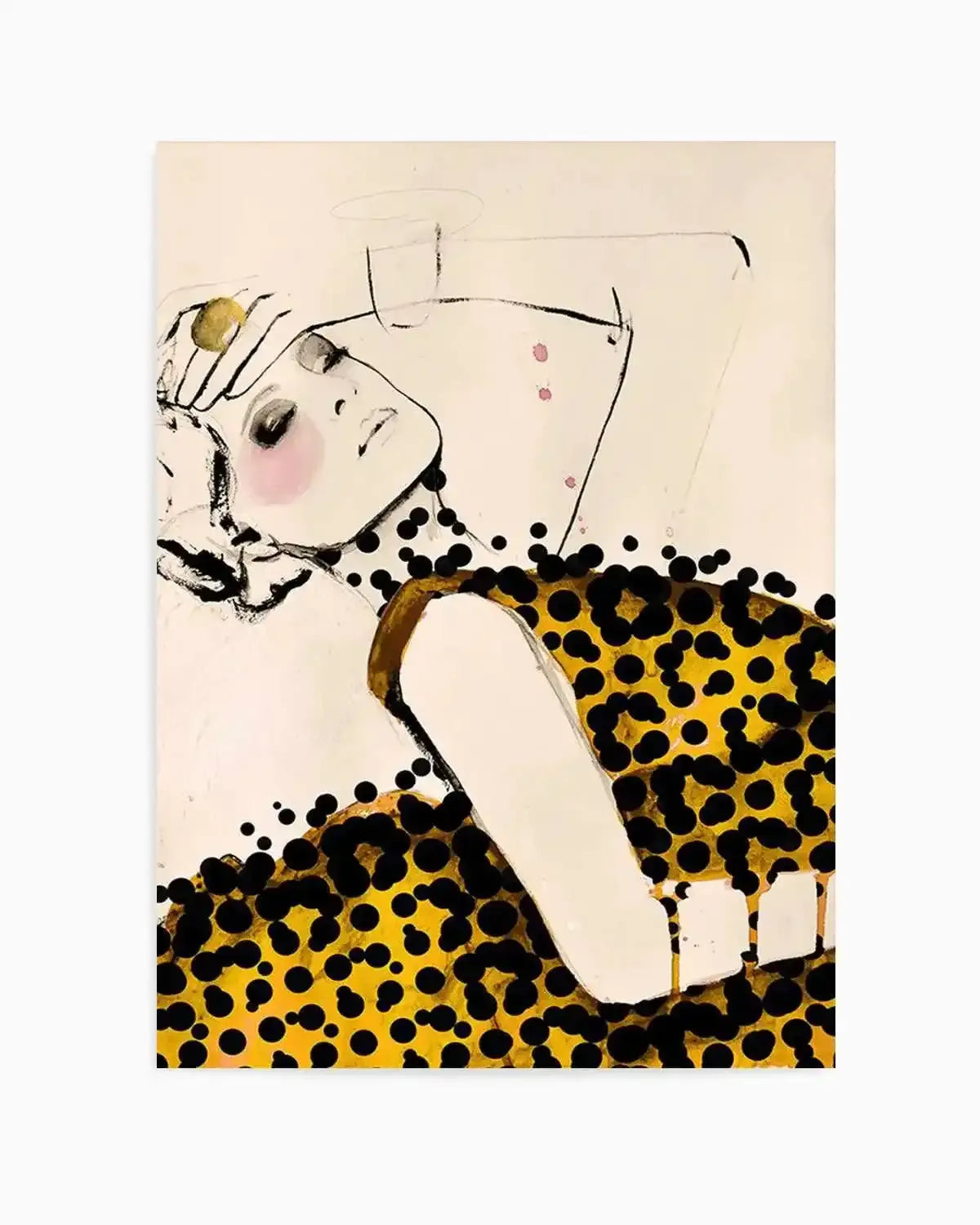 Current by Leigh Viner Art Print from Olive et Oriel where you can shop wallpaper and artworks online