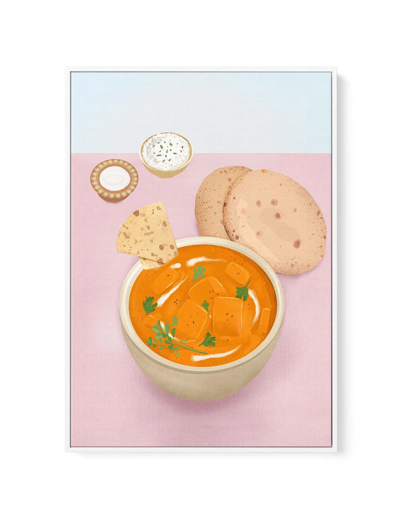 Curry By Petra Lizde | Framed Canvas Art Print