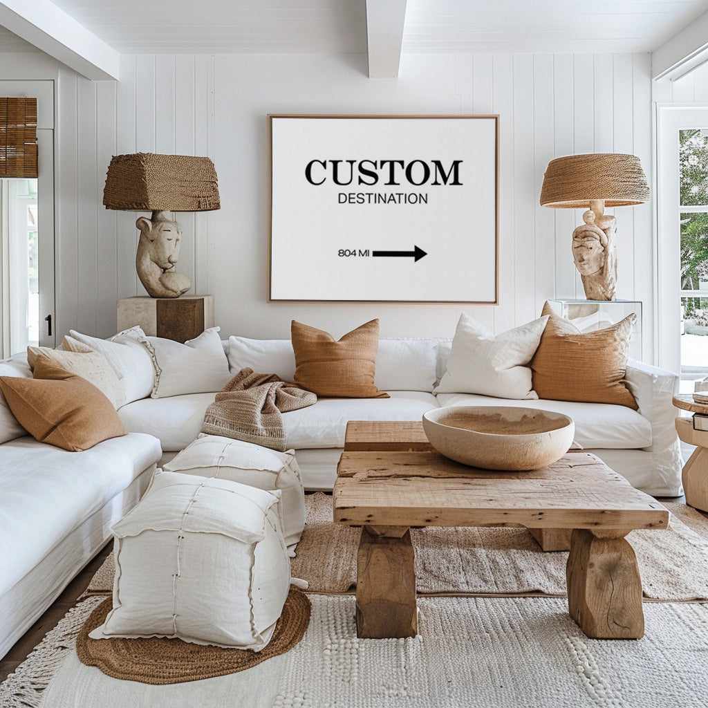 Custom Destination Poster | Personalise Me! Art Print