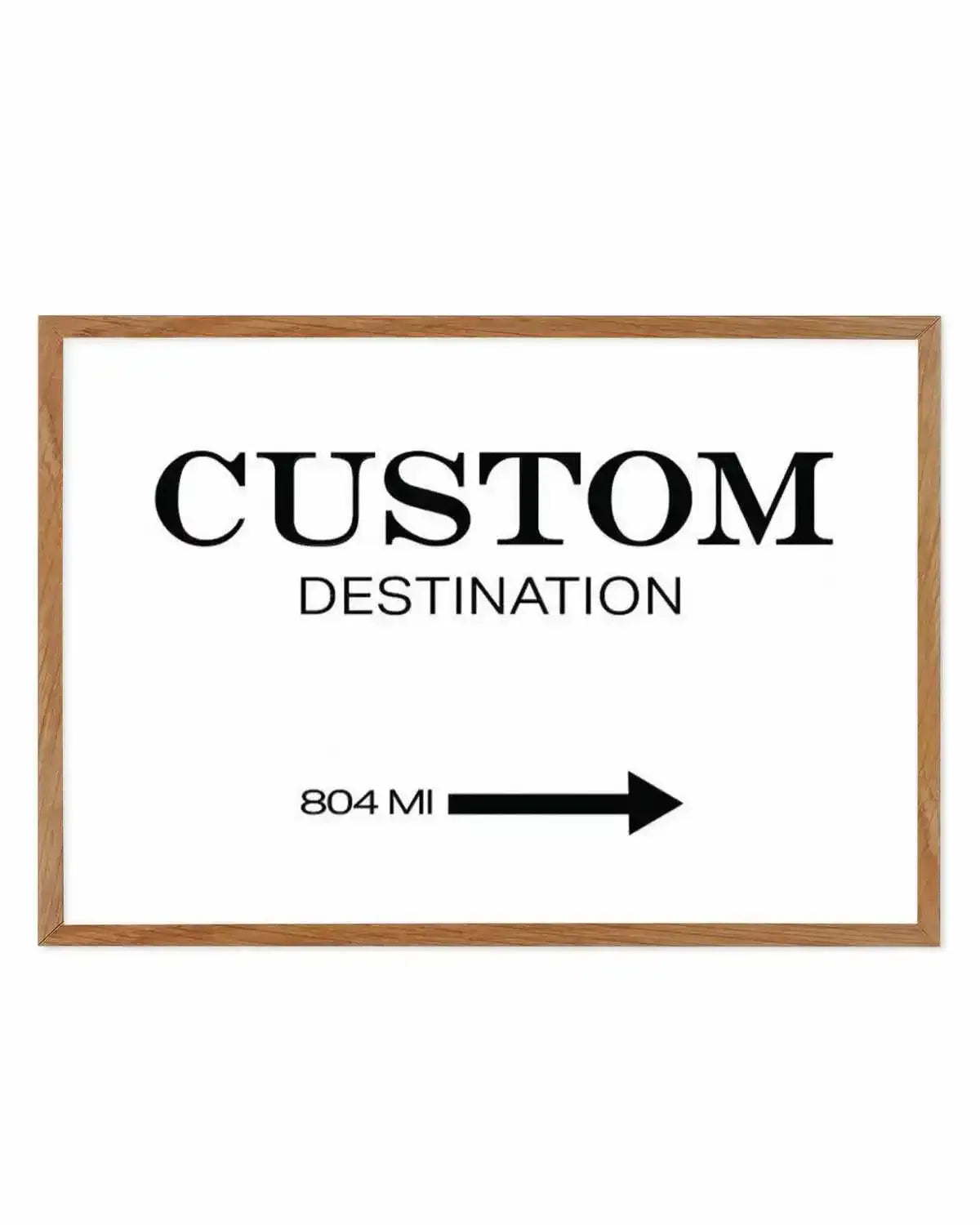 Custom Destination Poster | Personalise Me! Art Print from Olive et Oriel where you can shop wallpaper and artworks online