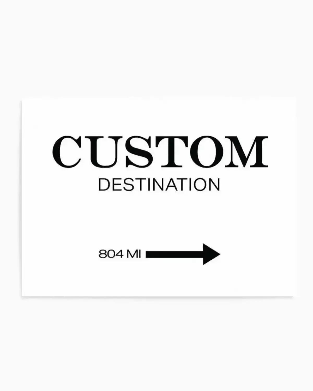 Custom Destination Poster | Personalise Me! Art Print from Olive et Oriel where you can shop wallpaper and artworks online