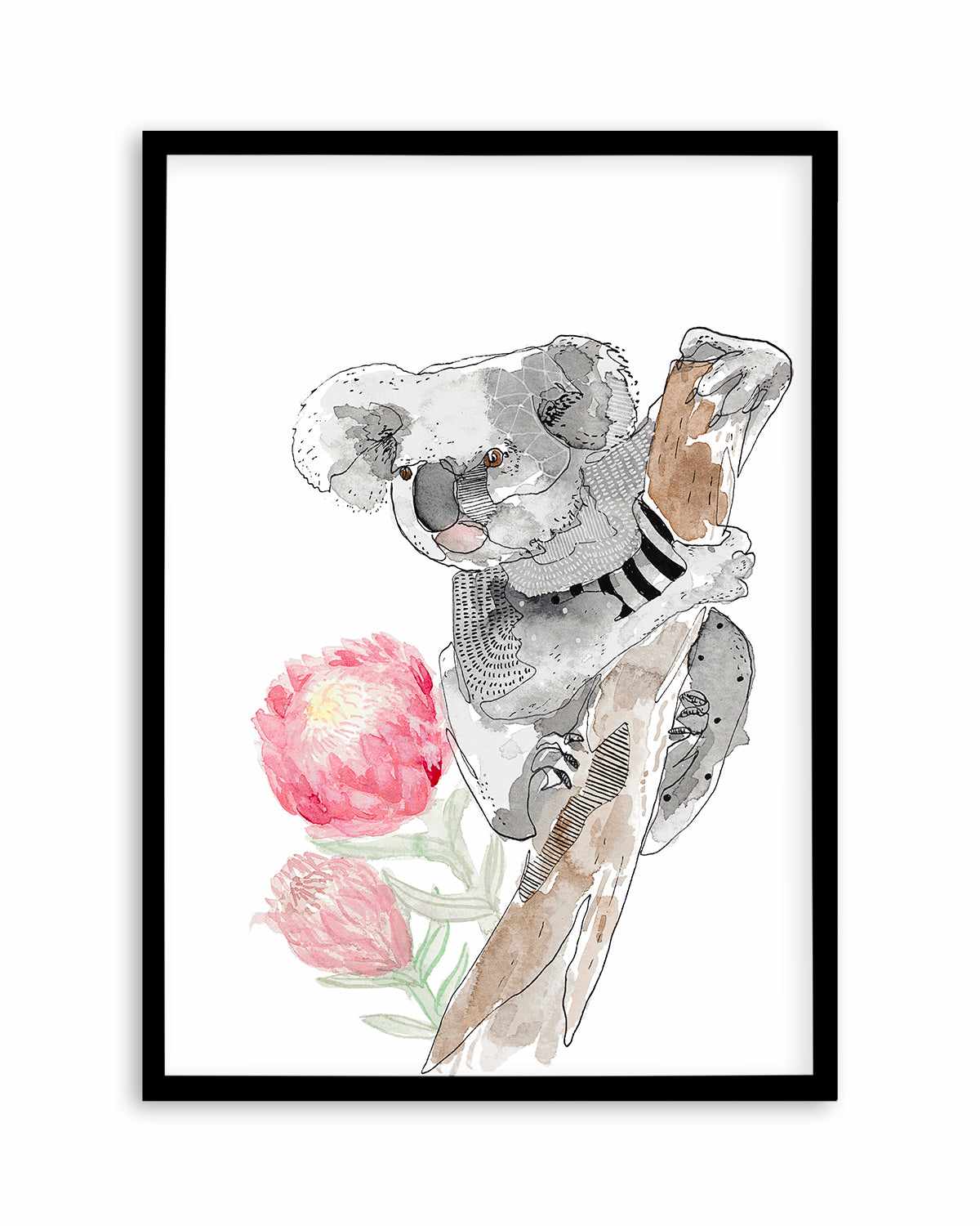 Cutie Koala by Maku Fenaroli | Art Print