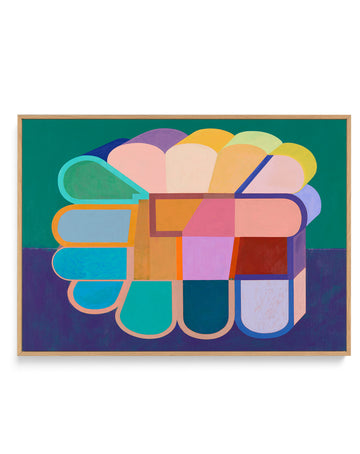 Portal by Naomi Taitz Duffy | Framed Canvas Wall Art