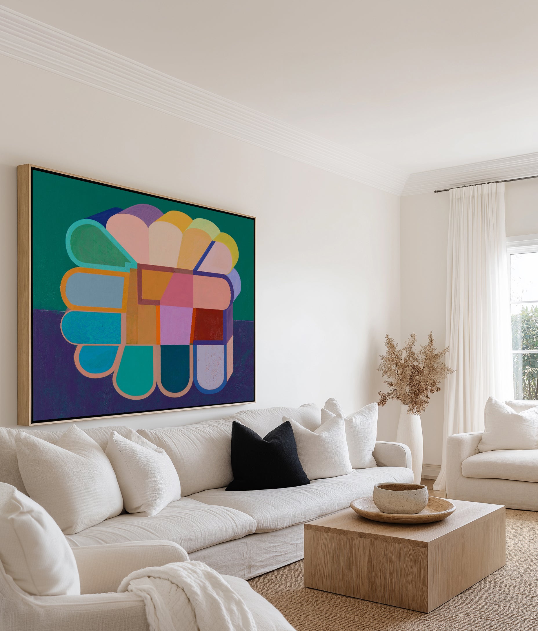 Portal by Naomi Taitz Duffy | Framed Canvas Art Print